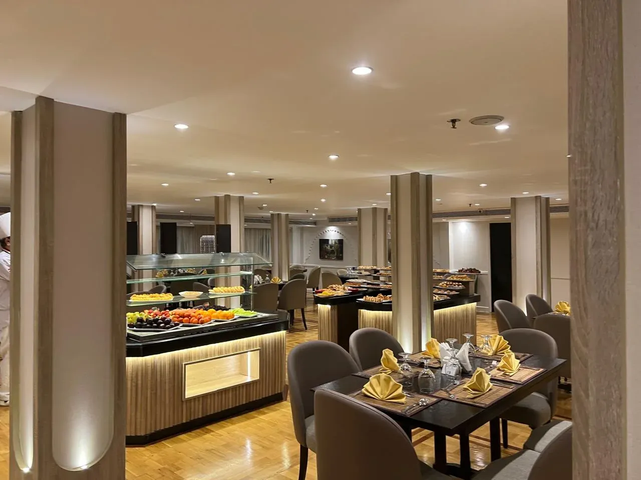 Restaurant aboard the Ciela Nile cruise